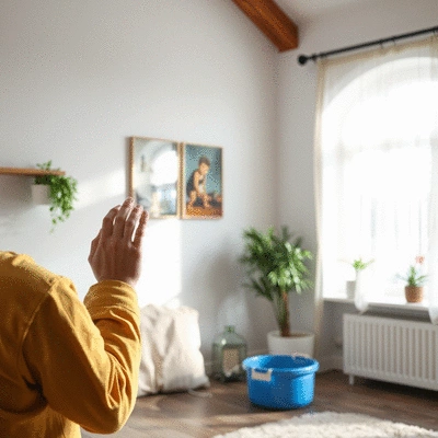 User reviewing house washing services